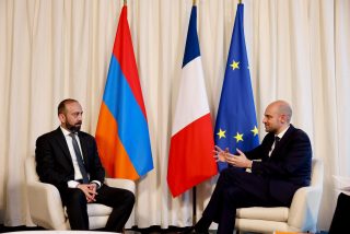 Միրզոյանն ու Ֆրանսիայի ԱԳ նախարարը քննարկել են «Մերձավոր Արևելքի զարգացումները»