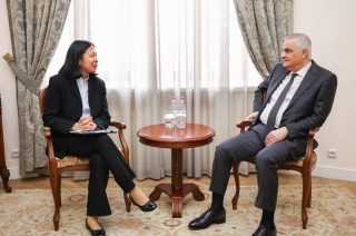 Մհեր Գրիգորյանն ընդունել է ԱԶԲ տարածաշրջանային գլխավոր տնօրենին