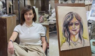 Աննա Հակոբյանը Թոքմաջյանի մոտ հանդես է եկել բնորդուհու դերում