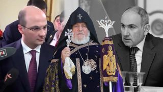 Անվանեցի այնպես, ինչպես անվանեցի. Նիկոլ Փաշինյանի կցորդ, ԱԱԾ տնօրեն Անդրանիկ Սիմոնյանը Գարեգին 2-րդին անվանում է՝ Կտրիճ Ներսիսյան