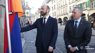 Հայաստանի և Շվեյցարիայի ԱԳ նախարարները մասնակցել են Բեռնում Հայաստանի ռեզիդենտ դեսպանության պաշտոնական բացման արարողությունը