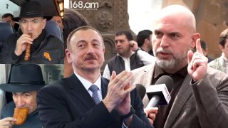 Նիկոլը պարտվում է ՀՀ քաղաքացու հետ մենամարտը. նրա սրտիկի հետևից երևում են Ալիևի բեղերը. Աշոտյան