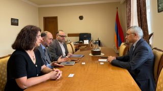 Ջրային կոմիտեի նախագահն ու Համաշխարհային բանկի ներկայացուցիչները քննարկել են Հայաստանի ջրի և ոռոգման ծառայությունների բարելավման ծրագիրը