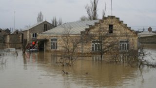 Դաղստանում ջրհեղեղի հետևանքով տասնյակ տներ են հեղեղվել