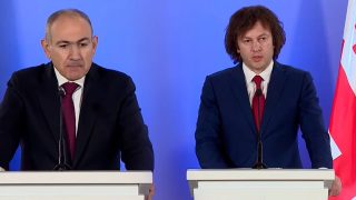 Բարդ իրավիճակ է մեր շուրջ, սրա ֆոնին ավելի կարևոր է մեր համագործակցությունը խորացնելը. Կոբախիձեն՝ Փաշինյանին