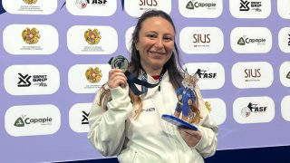 Հրաձիգ Էլմիրա Կարապետյանը դարձել է Երևանում անցկացվող Եվրոպայի առաջնության փոխչեմպիոն