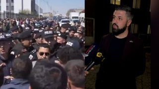 Խաղաղ ակցիա անող մարդկանց քաշքշեցին, տարան, հիմա 15-ի տնային, 2-ի բանտային կալանքի հարցն է. Ալեքսանյան