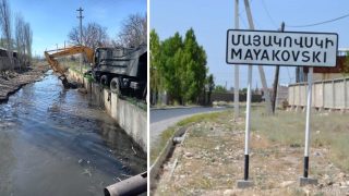 «Գետն է վարարել, բնությունն է, որքան կարողացել՝ մաքրել ենք, հիմա ի՞նչ անենք, որ այս տարի տեղումները շատ են». Մայակովսկիի վարչական ղեկավար