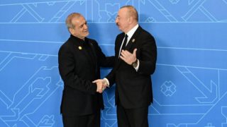 Մեր բարեկամ և եղբայրական ժողովուրդները դարեր շարունակ աջակցել են միմյանց և կշարունակեն միասին լինել թե՛ ուրախ, թե՛ դժվարին օրերին․ Ալիևը՝ Փեզեշքիանին