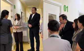 Անահիտ Ավանեսյանն այցելել է երեկվա ողբերգական վթարից տուժած փոքրիկներին