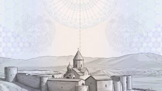 Նոր կենսաչափական անձնագրում պատկերված է նաև Խոր Վիրապը այն կողմից, որտեղից Արարատը չի երևում