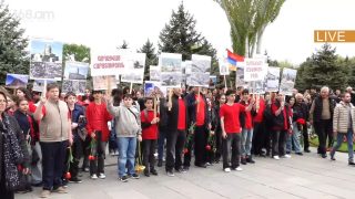 Դպրոցականները Հայոց ցեղասպանության օրը հիշեցնում են Արցախի ցեղասպանության մասին