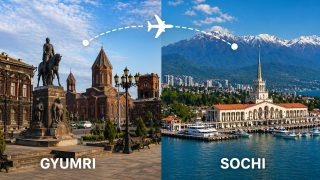 «FLYONE ARMENIA» ավիաընկերությունը թռիչքներ կիրականացնի Գյումրի- Սոչի-Գյումրի երթուղով