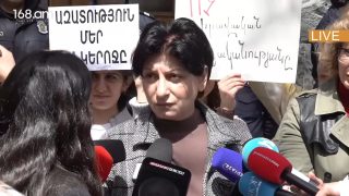 Դավիթին, Միքայելին եկան-սադրեցին, երևում է՝ ինչպես է հաստավիզ թիկնապահը խփում Դավիթին. Գևորգյան