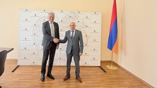 Վասիլիս Մարագոսը հյուրընկալվել է Հայաստանի կենտրոնական ընտրական հանձնաժողովում