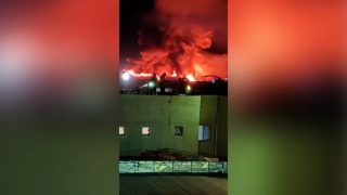 Իրաքյան Բասրայի նավթային համալիրում ԱԹՍ-ի հարվածից հրդեհ է բռնկվել