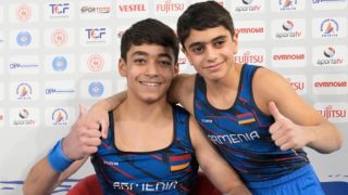 Հայաստանի մարմնամարզիկները հաջող են մեկնարկել աշխարհի գավաթի խաղարկությունում