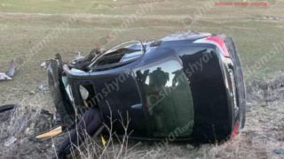 Բախվել են «Mercedes»-ը և «BMW»-ն․ վերջինն էլ բախվել է քարերին և կողաշրջվել դաշտում․ 6 վիրավոր կա