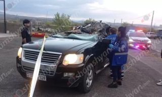 Ողբերգական ավտովթար՝ Արագածոտնի մարզում․ մարմինը դուրս բերելու համար օգտագործվել է հատուկ տեխնիկա