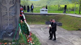 ՌԴ ԱԳՆ առաջապահ խմբի դիվանագետները Սյունիքում մասնակցել են Ցեղասպանության ոգեկոչման միջոցառմանը