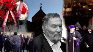 Ամենայն հայոց կաթողիկոսը մասնակցում էր Զորի Բալայանի հոգեհանգստին