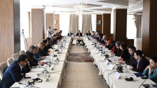 Հիքմեթ Հաջիևը «Խաղաղության կամուրջ» նախաձեռնության շրջանակներում Գաբալայում հանդիպել է Հայաստանի ներկայացուցիչների հետ