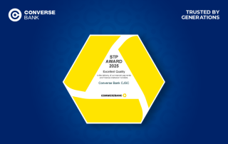 Կոնվերս Բանկը կրկին արժանացել է STP Excellence Award մրցանակին