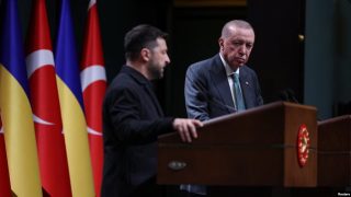 Զելենսկին ժամանել է Ստամբուլ՝ Էրդողանի հետ բանակցելու