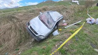 Դրախտիկ-Ճամբարակ ճանապարհին «Opel Zafira»-ն կիսակողաշրջված հայտնվել է դաշտում