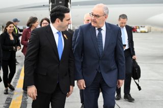 Հայաստան է ժամանել Շվեյցարիայի Համադաշնության նախագահ Գի Պարմելենը