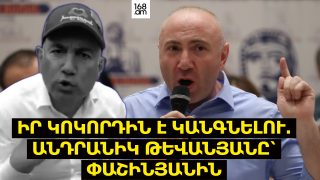 Իր կոկորդին է կանգնելու այս ապօրինությունը. Անդրանիկ Թևանյանը՝ Փաշինյանի մասին