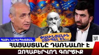 Փաշինյանին ստիպել են… Հայաստանը դառնալու է զոհաբերվող գործիք. Հայկ Նահապետյան