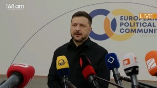 Ինչո՞ւ Բաքվին ռումբեր տվեցիք մեզ հարվածելու համար. Զելենսկին խուսափեց հայ լրագրողի հարցից