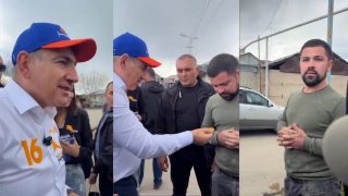 «Էդ փոքր ա, մեզ մեծ ա պետք». Տեղի բնակիչը հրաժարվեց Փաշինյանից քարտեզ վերցնել
