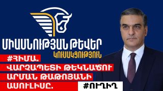 #ՀԻՄԱ.ՎԱՐՉԱՊԵՏԻ ԹԵԿՆԱԾՈՒ ԱՐՄԱՆ ԹԱԹՈՅԱՆԻ ԱՍՈՒԼԻՍԸ. #ՈՒՂԻՂ