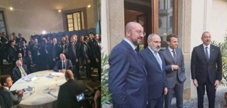 Արցախն Ադրբեջանի մաս ճանաչած Մակրոնն այսօր Երեւանում փայլուն ընդունելության է արժանանում․ Շարմազանով