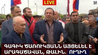 #ՀԻՄԱ. ԳԱԳԻԿ ԾԱՌՈՒԿՅԱՆՆ ԱՅՑԵԼԵԼ Է ԹԱԼԻՆ. #ՈՒՂԻՂ
