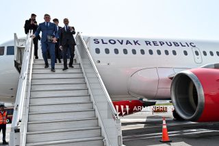Սլովակիայի վարչապետը ժամանեց Երևան