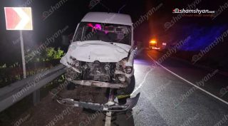 Սյունիքում բախվել է երկու «Mercedes Sprinter». կա զոհ