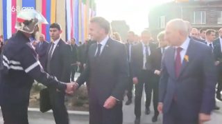 Մակրոնը բարևեց Տավուշում ապրող ֆրանսիացուն. 1988-ի երկրաշարժի ժամանակ է եկել ու մնացել