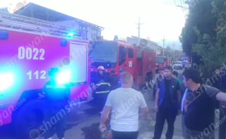 Հրդեհ՝ Երևանի Նոր Արեշ թաղամասի տներից մեկում