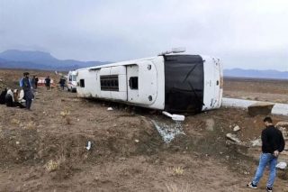 Իրանում ավտոբուս է շրջվել․ զոհեր ու վիրավորներ կան
