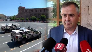 Զորահանդեսին մեքենային նայելով՝ զինատեսակի տեխնիկական բնութագրերն ասել չեմ կարող. Արտակ Դավթյան