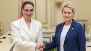 Աննա Վարդապետյանն ընդունել է Լիտվայի գլխավոր դատախազին