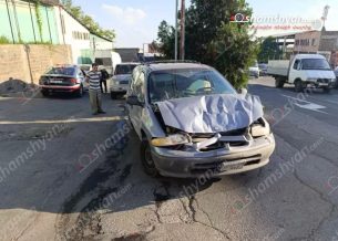 Դավիթ Բեկ փողոցում բшխվել են «Mitsubishi»-ն և «Dodge»-ը