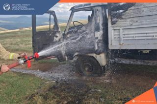 Մեքենան մասամբ այրվել է