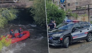 Փրկարարները և ոստիկանները Փամբակ գետում շարունակում են որոնողական աշխատանքները