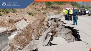 Քաջարանում փլուզվել է Ողջի գետի հարակից պատնեշը․ ավտոճանապարհը միակողմանի փակ է