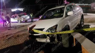 Ուրցաձորում բախվել են «ՎԱԶ 2106»-ը և «Lexus»-ը․ վերջինը բախվել է քարե պատնեշին և կոտրել այն․ «ՎԱԶ 2106»-ի վարորդը մահացել է