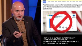 «Euronews English, welcome to the “Fakenews”». Արմեն Աշոտյան